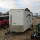 2017 6X10 FREEDOM TRAILERS BOX TRAILER W/ TITLE