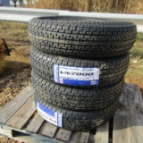 (4) NEW 235-80-R16 TRAILER TIRES - ALL ONE PRICE