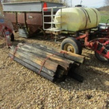 BUNDLE OF APPROX 7FT USED FENCE POST