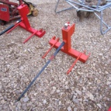 NEW ORANGE HEAVY DUTY BALE SPEAR/ TRAILER MOVER