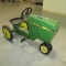 JOHN DEERE PEDAL TRACTOR - BLACK SEAT