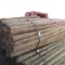 APPROX (100) 3'' X 7' TREATED FENCE POST - ALL ONE PRICE