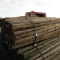 APPROX (100) 3'' X 7' TREATED FENCE POST - ALL ONE PRICE