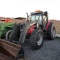 6180 MASSEY FERGUSON TRACTOR W/ CAB AND LOADER