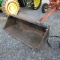 72'' BUSHOG BRAND BUCKET
