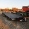 BUMPERHITCH FLATBED 20FT TRAILER - NO TITLE