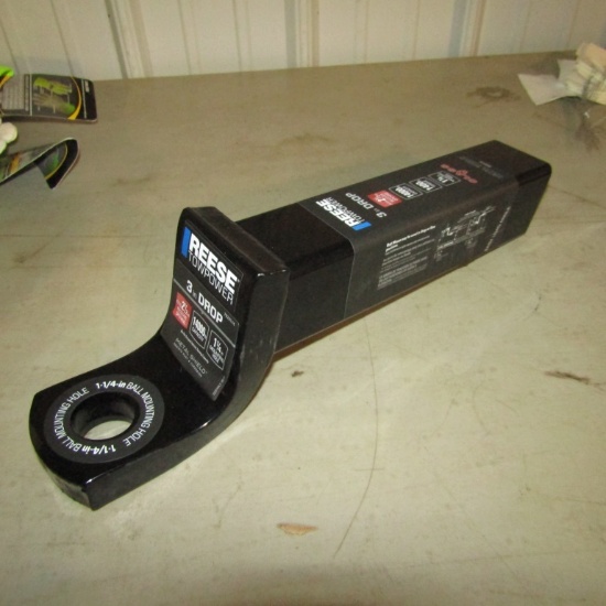 3'' REESE DROP HITCH FOR 2 1/2'' RECEIVER