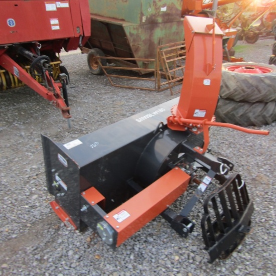 NEW 72'' TITAN 3PT SNOW BLOWER