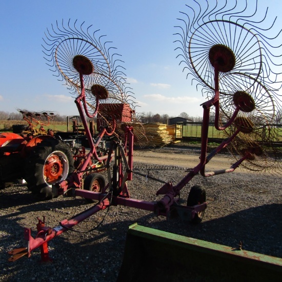 10 WHEEL V-RAKE