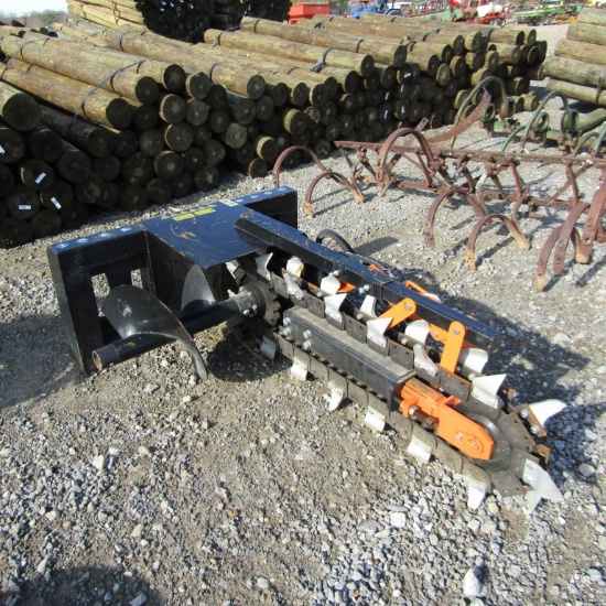 UNUSED QT SKID STEER TRENCHER