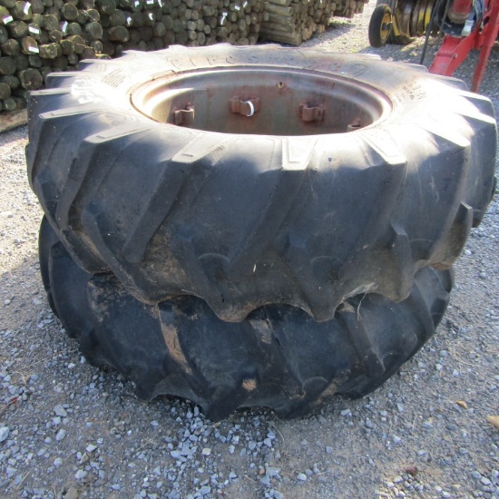 (2) 16.9/28 TRACTOR TIRES