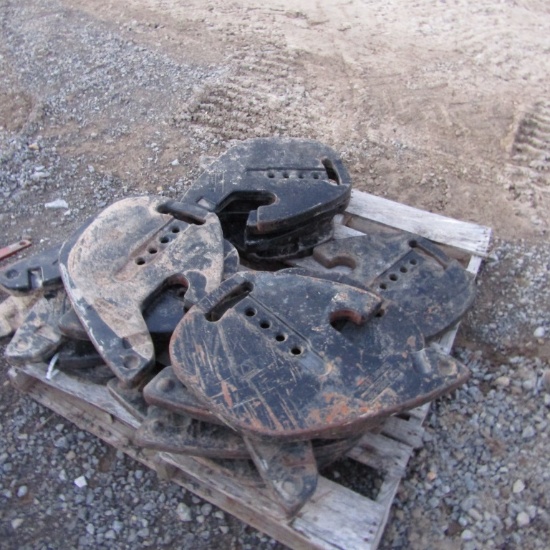 (16) AGCO TRACTOR WEIGHTS - 16X TIMES THE PRICE