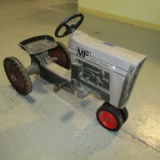 MASSEY FERGUSON PEDAL TRACTOR - GRAY