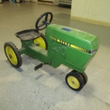 JOHN DEERE PEDAL TRACTOR - BLACK SEAT