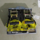 15FT REESE RATCHET STRAPS - 2X TIMES THE PRICE