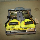 15FT REESE RATCHET STRAPS - 2X TIMES THE PRICE