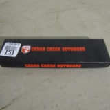 CEDAR CREEK KNIFE - SMALL BOX