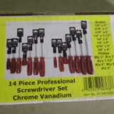14 PC. PROFESSIONAL SCREWDRIVER SET