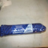 100FT 3/8'' BRAIDED BLUE ROPE