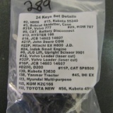 NEW SET OF (24) KEYS