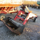 2446 BUSHOG BRAND LOADER W/ BRACKETS AND JOYSTICK