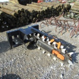UNUSED QT SKID STEER TRENCHER
