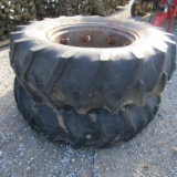 (2) 16.9/28 TRACTOR TIRES
