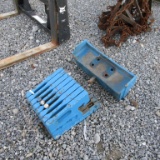 (9) FORD WEIGHTS W/ BRACKET - PRICE PER WEIGHT