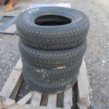 (4) NEW 225/75/R15 TRAILER TIRES - ALL ONE PRICE