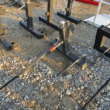 NEW 3PT GREY BALE SPEAR/TRAILER MOVER