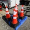 (25) SAFETY CONES - ALL ONE PRICE