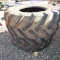 (2) 600/65R28 TRACTOR TIRES - BOTH ONE PRICE