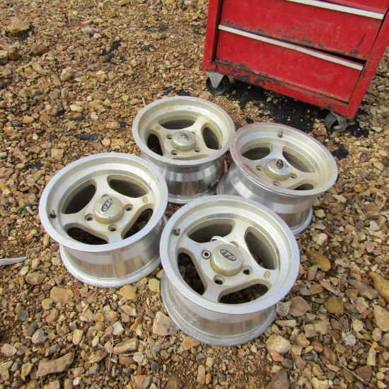 (4) ITP FOUR WHEELER RIMS - ALL ONE PRICE