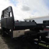 FLATBED FOR 1 TON TRUCK W/ BALE HAULER