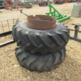 (2) 16.9/26 FIRESTONE TRACTOR DUALS