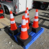 (25) SAFETY CONES - ALL ONE PRICE