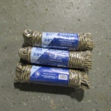 (3) 50FT 3/8'' ROPE - 3X TIMES THE PRICE