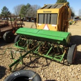 8FT JOHN DEERE GRAIN DRILL W/ SMALL SEED BOX