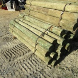 APPROX (24) 7'' X 8' TREATED FENCE POST