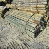 APPROX (100) 3'' X 7' TREATED FENCE POST