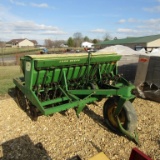 8FT JOHN DEERE GRAIN DRILL W/ 3 SEED BOXES