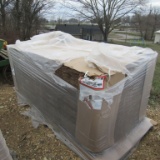 PALLET OF AIR DUCT BOARD INSULATION