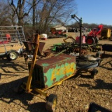 IRRIGATION REEL ON WAGON