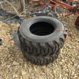 (2) NEW 12-16.5 SKID STEER TIRES - BOTH ONE PRICE