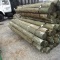 APPROX (24) 7'' X 8' TREATED FENCE POST
