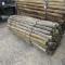 APPROX (100) 3'' X 7' TREATED FENCE POST