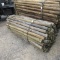 APPROX (100) 3'' X 7' TREATED FENCE POST