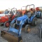 TC29DA NEW HOLLAND TRACTOR W/ LOADER AND BH650 BUSHOG BACKHOE