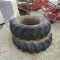 (2) 16.9X28 TRACTOR TIRES AND RIMS - BOTH ONE PRICE