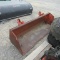 72'' KUBOTA BUCKET W/ BRACKET
